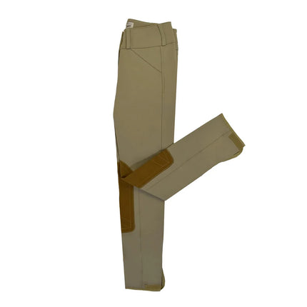 1963 | TS | Tan | Mid Rise Front Zip Breech