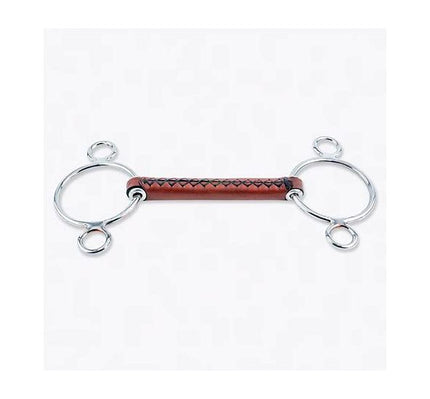 Trust - Leather 3 Ring Bit | E26729 | Brown