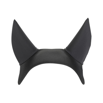 EQUIFIT EAR BONNET 02016 BLACK NO LOGO