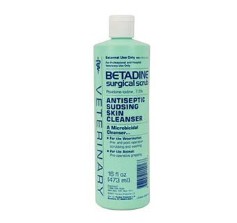 BETADINE  SURGICAL SCRUB 7.5% 16 OZ