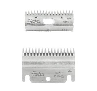 OSTER  CLIPMASTER  CLIPPER BLADE TOP AND BOTTOM COMBO PACK