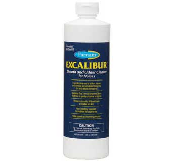 EXCALIBUR SHEATH AND UDDER CLEANER FOR HORSES 16 OZ