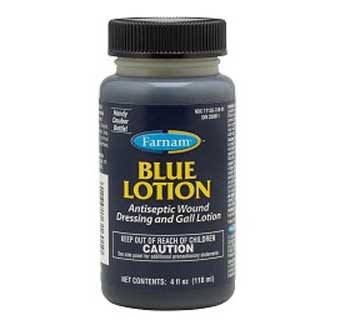 Farnam - Blue Lotion Antiseptic Wound Dressing & Gall Lotion 4oz