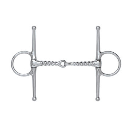 Centaur | 403104 | Jointed Corkscrew Full Cheek Bit |