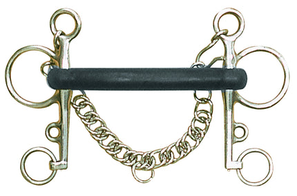 Centaur Mullen | 405731 | Soft Flexible Rubber Pelham Bit |