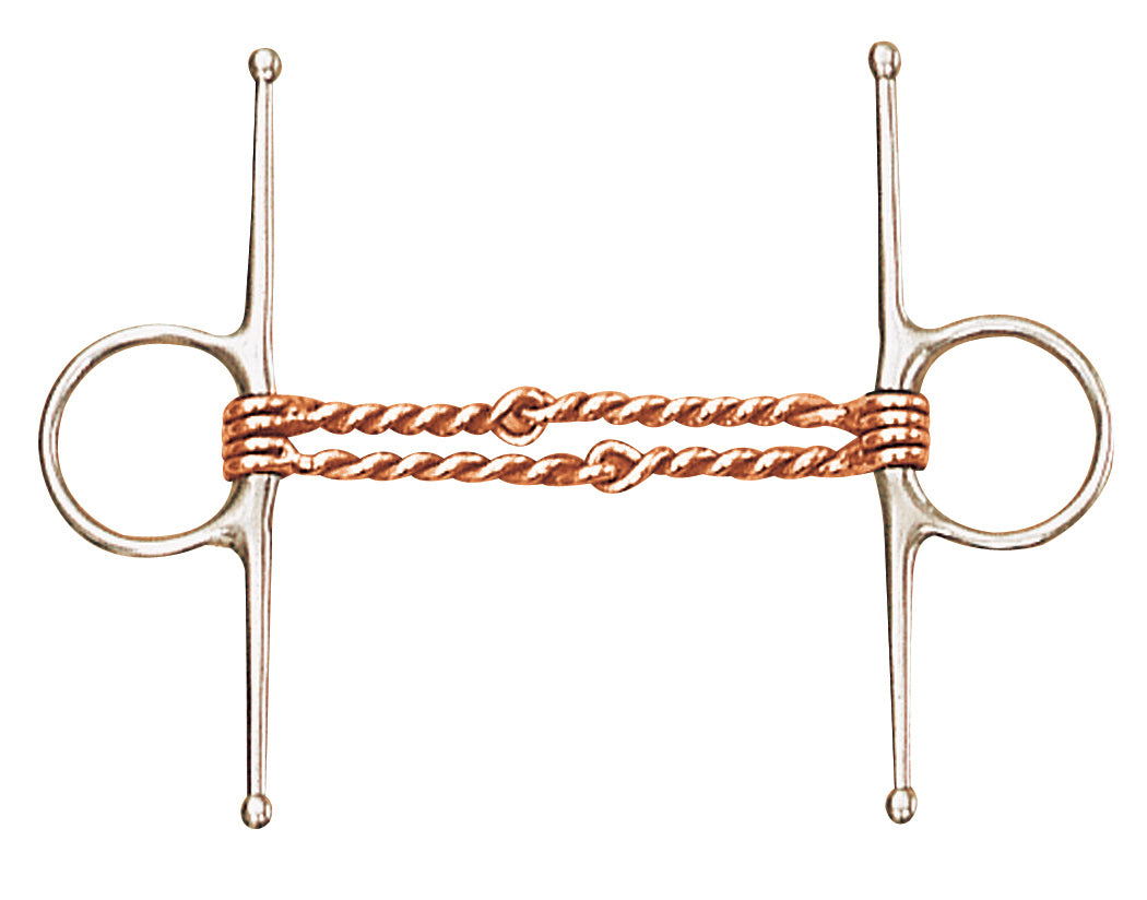 Centaur Double Twisted Copper Wire Full Cheek Bit | 405887 |