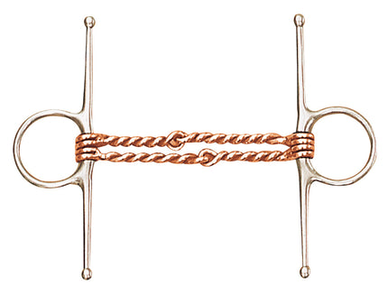 Centaur Double Twisted Copper Wire Full Cheek Bit | 405887 |