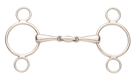 Bit | 467399 | Ovation Elite Peanut Link 2-Ring Gag |