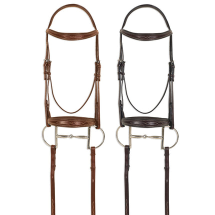 Pessoa PRO Fancy Stitch Tapered Bridle