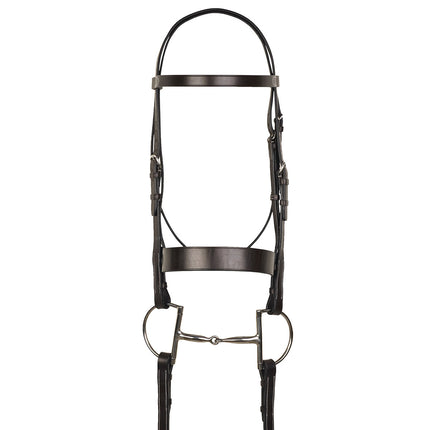 Aramas Flat Hunter Bridle with Laced Reins