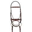 Harmon Kraft - Raised Padded Event Bridle w/ Flash and Web Reins